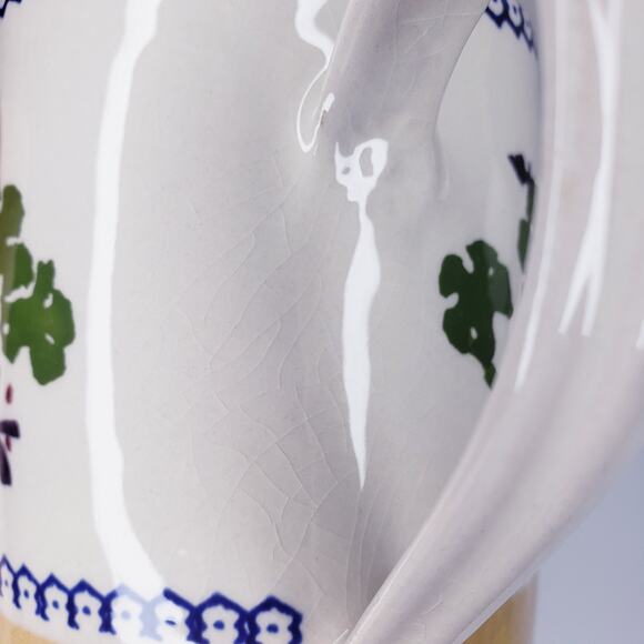 VINTAGE NICHOLAS MOSSE POTTERY Rustic Farmhouse JUG/CREAMER MADE IN IRELAND - Picture 11 of 12